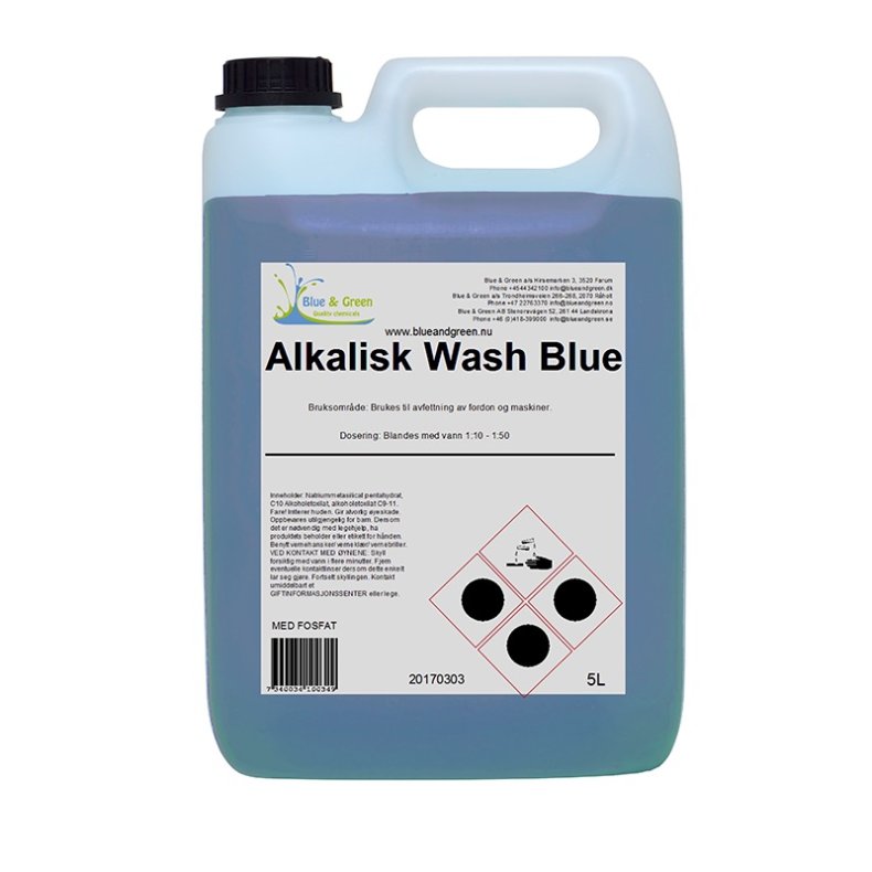 Alkalisk Wash Blue