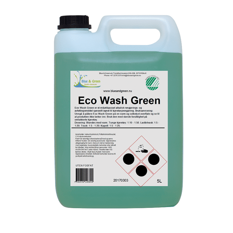 Eco wash Green