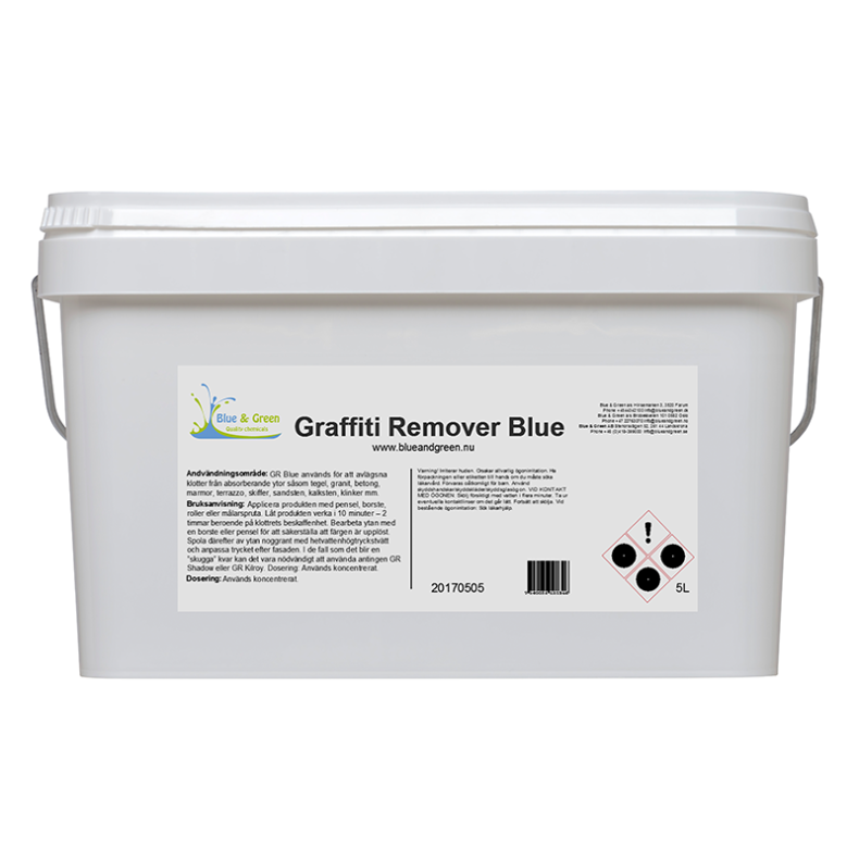 Graffiti Remover Blue